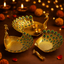 Heritage Peacock Pooja Plate | BUY 1 GET 1 FREE-  2 Plates