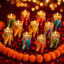 Royal Elephant Tealight Holders | Set Of 7